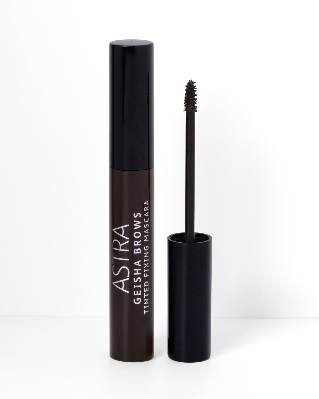 Astra GEISHA BROWS TINTED FIXING MASCARA - Mascara Sopracciglia Definite n.04 brunette