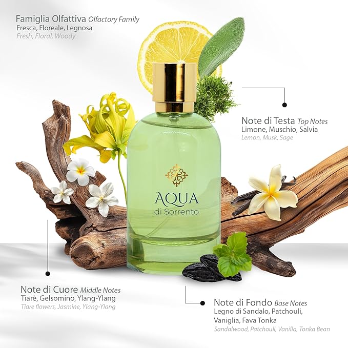 AQUA DI SORRENTO - EAU DE PARFUM VARIE FRAGRANZE 100 ML