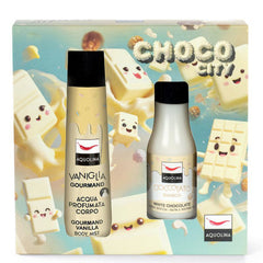 AQUOLINA Choco City 2 pz
Acqua Profumata Spray + Bagno Doccia Cofanetto 2 pz