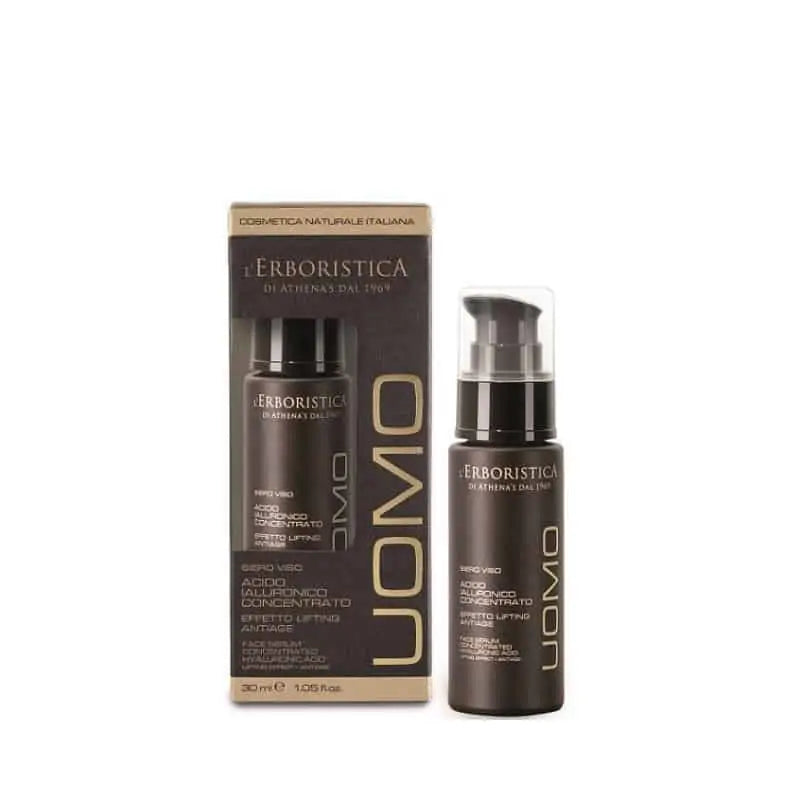 L'erboristica - uomo siero viso acido ialuronico 30 ml