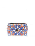 BIFFOLI SS23 NECESSAIRE MAIOLICA BLUETTE ARANCIO