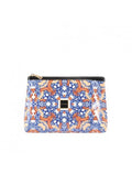 BIFFOLI SS23 NECESSAIRE MAIOLICA PIATTO BLUETTE ARANCIO