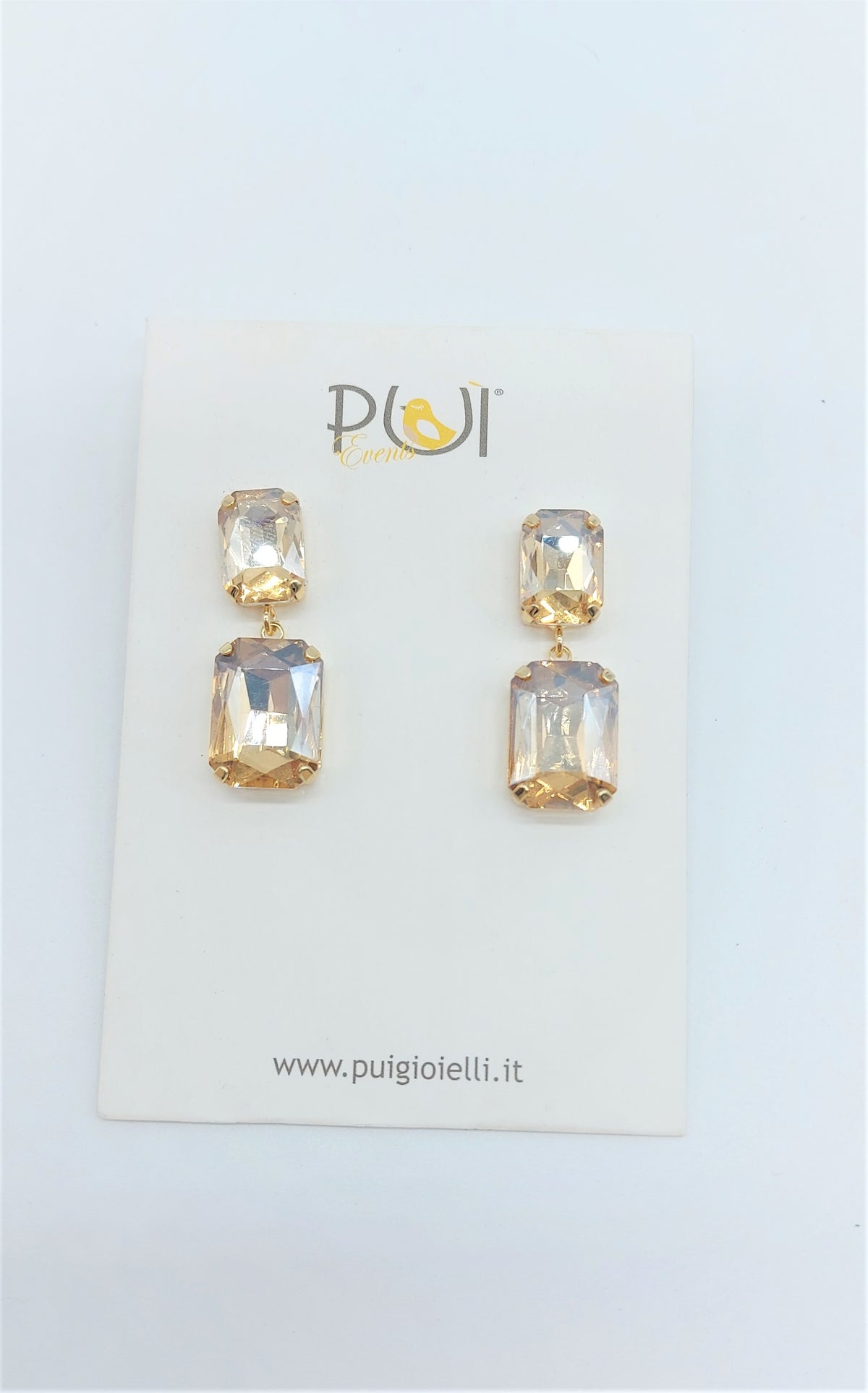 Pui Events Gioielli Orecchini In Ambra Linea Burano