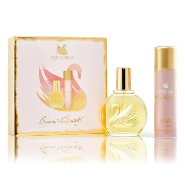 GLORIA VANDERBILT N.1 CONFEZIONE REGALO DONNA PROFUMO EDT 100ML E DEODORANTE SPRAY 150ML