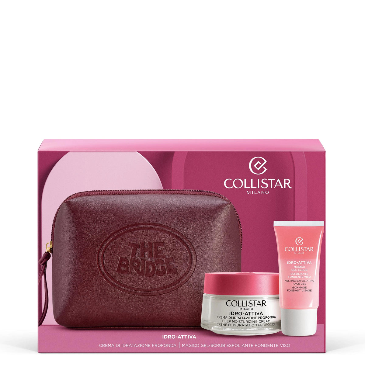 Collistar Cofanetto Idro-Attiva Crema Idratazione Profonda+ Pochette The Bridge