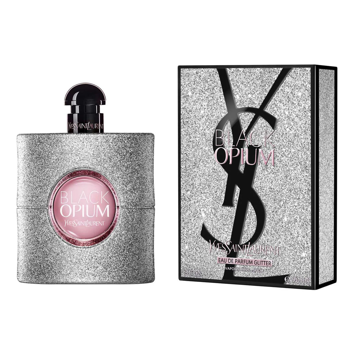 YVES SAINT LAURENT - BLACK OPIUM - EAU DE PARFUM GLITTER 30 ML