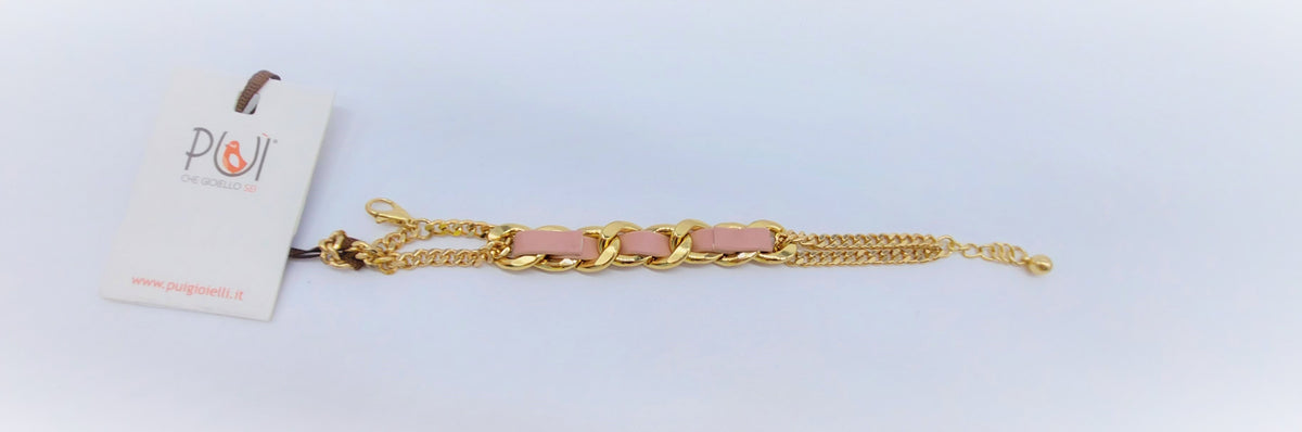 Pui Gioielli Bracciale Rosa Linea Panarea