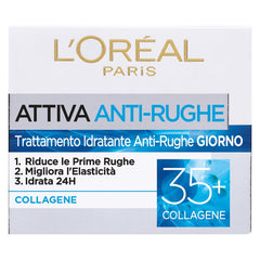 L'OREAL - ATTIVA ANTI-RUGHE TRATTAMENTO IDRATANTE GIORNO 35+ 50 ML