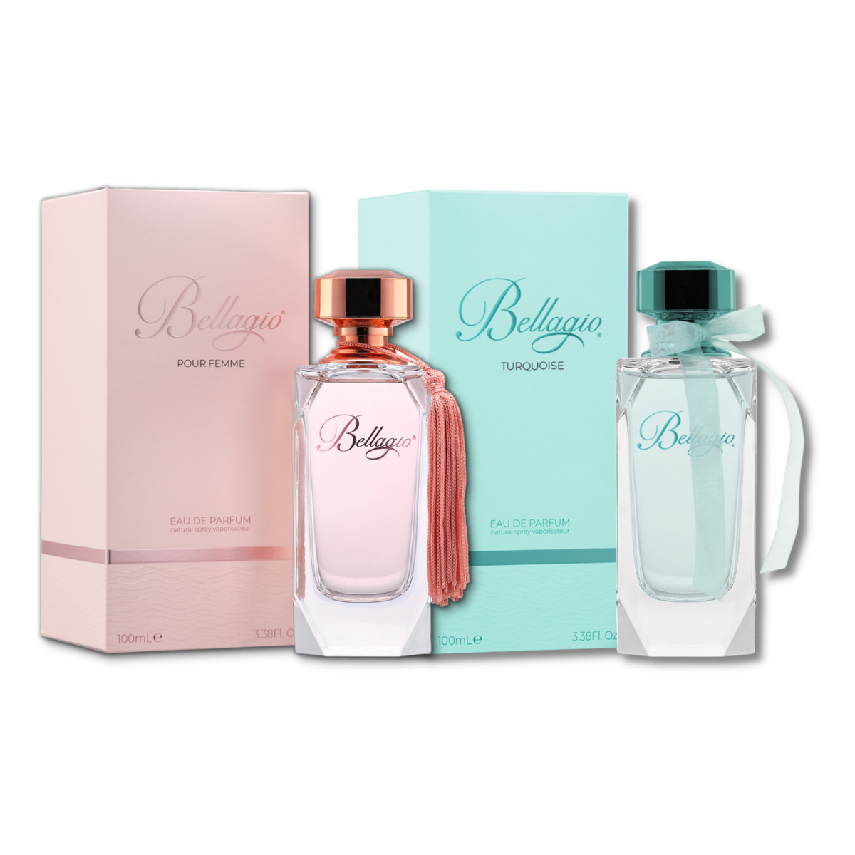 Bellagio gift set con body cream 200ml, perfume pencil 3,2 ml, shower gwl 200ml