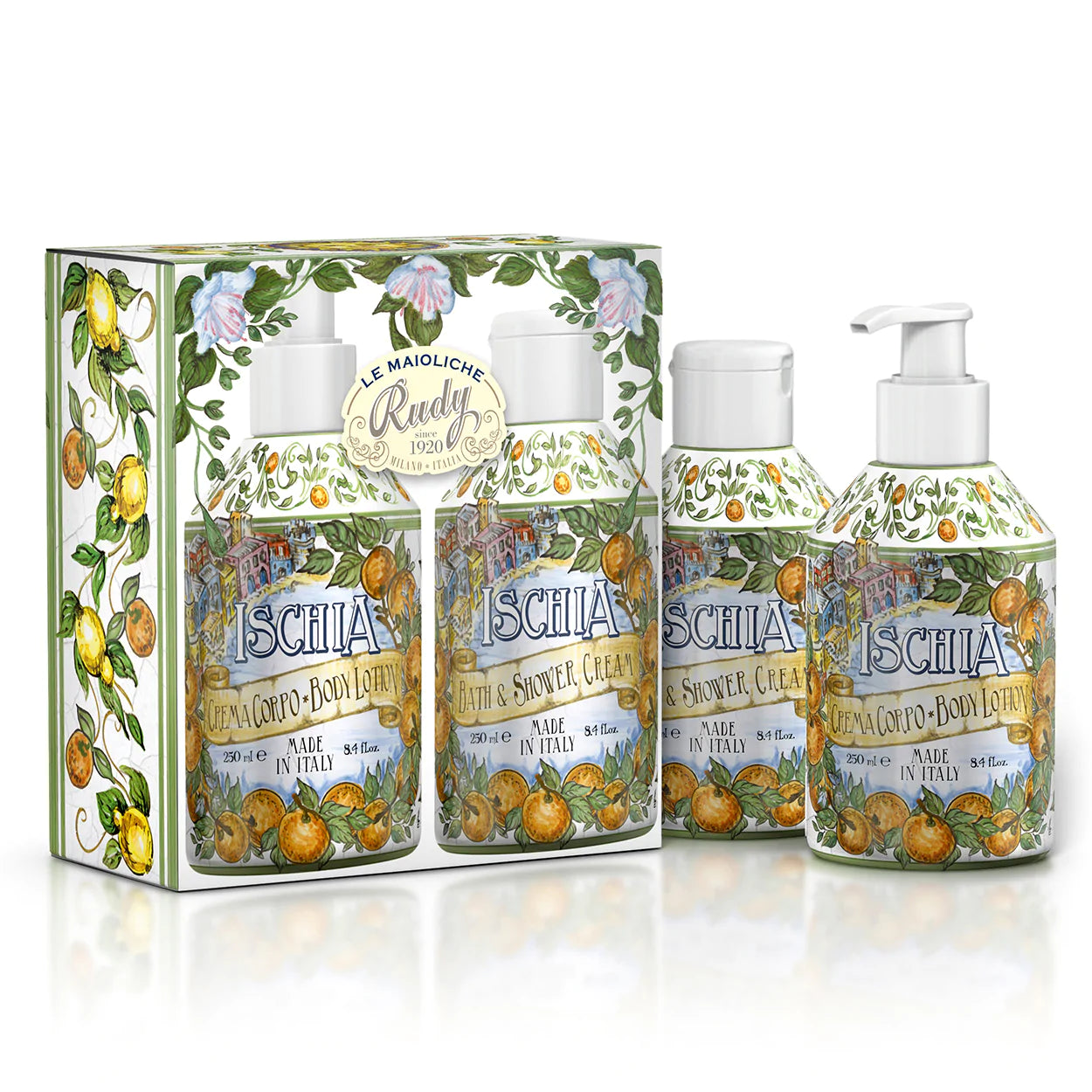 Le Maioliche Confezione Regalo Crema Corpo+ Bagno doccia