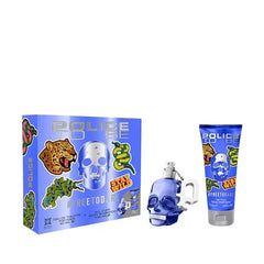 Police To Be #Freetodare For Men 40ml EDT Spray & 100ml All Over Body Shampoo Set Regalo