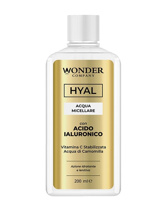 WONDER COMPANY HYAL ACQUA MICELLARE CON ACIDO IALURONICO 200ML