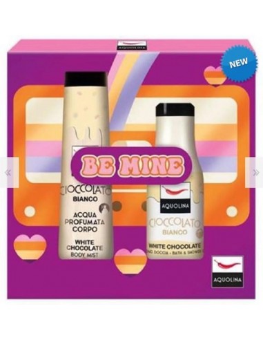 Aquolina Be Mine Coffret Acqua Profumata 150Ml + B/D 125 Ml Cioccolato Bianco