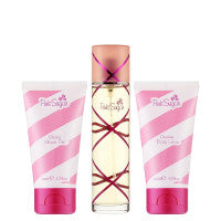 PINK SUGAR - COFANETTO EAU DE TOILETTE + GLOSSY SHOWER GEL + CREAMY BODY LOTION