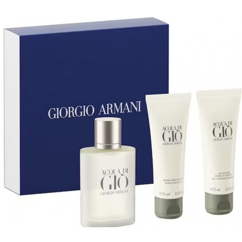 ARMANI ACQUA DI GIO' HOMME SET EDT 50 ML E SHOWER GEL 75 ML E AFTER SHAVE 75 ML