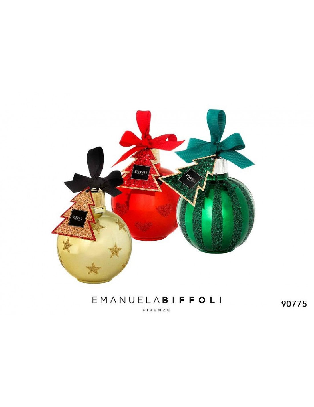 Emanuela Biffoli Bagno Crema Da 350Ml A Forma Di Pallina Di Natale