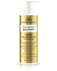 Wonder Company Balsamo Per Capelli Spenti e Opachi All'Acido Ialuronico e Cheratina 250ml