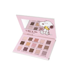 BELLA OGGI SNOOPY PALETTE NUDE GOLD LOVE IS A LOT OF HUGS