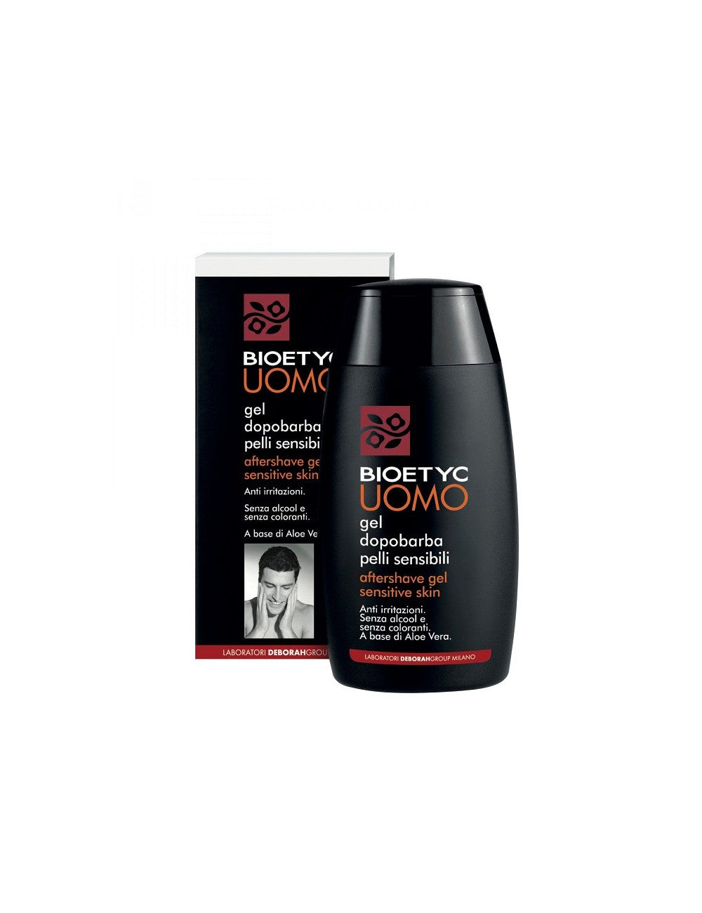 Bioetyc Uomo Gel Dopobarba Pelli Sensibili 120Ml