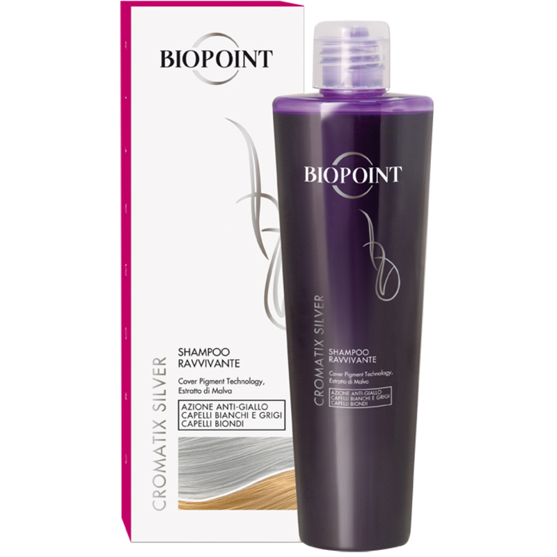 Biopoint Cromatix Silver Shampoo Ravvivante Azione Anti-Giallo 200ML