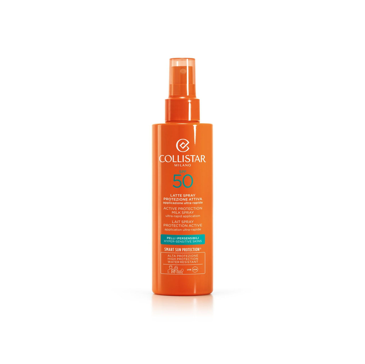 COLLISTAR LATTE SPRAY PROT ATTIVA PELLI IPERS SPF 50 200 ML