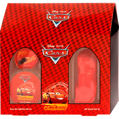 Confezione Regalo Disney Cars Con Eau De Toilette 50Ml e Sapone 3D 50Gr