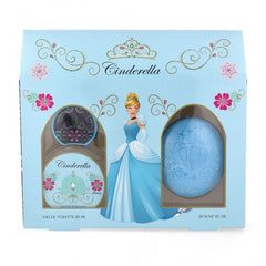 Confezione Disney Cinderella Con Eau De Toilette 50ML E 3D Soap 50g