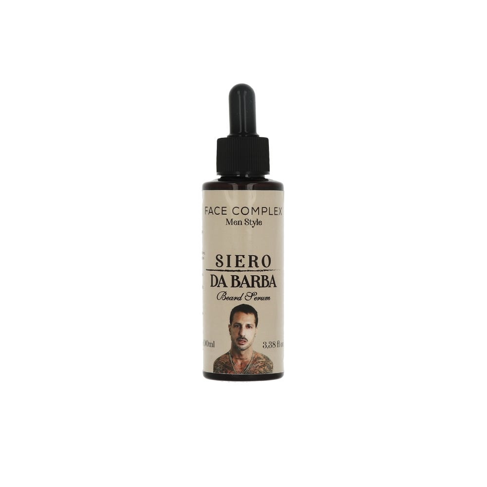 FACECOMPLEX SIERO DA BARBA PER TRATTAMENTO DETERGENTE NUTRIENTE IDRATANTE UOMO 100 ml
