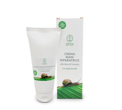 Ischia Cosmetici Naturali Crema Mani Riparatrice Alla Bava Di Lumaca con acqua termale 100ML