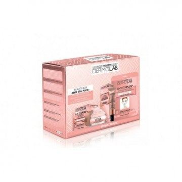 Dermolab Beauty Box Con Maschera Anti-età Plus+ Crema Anti-età Plus Giorno+ Crema Contorno Occhi e Labbra