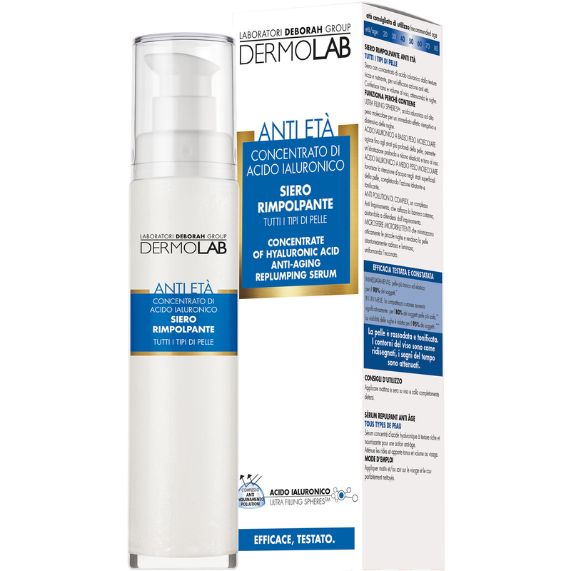 Dermolab Siero Rimpolpante Concentrato Di Acido Ialuronico 50Ml