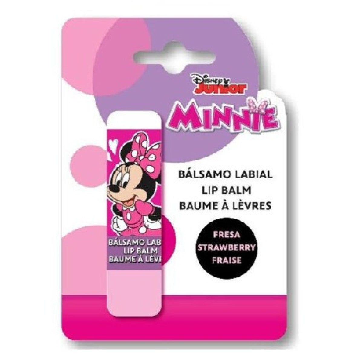 Disney Minnie Balsamo Labbra Fragola