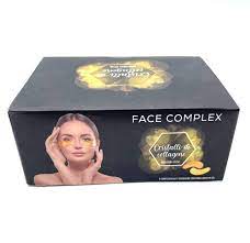 Face complex maschere occhi cristalli di collagene