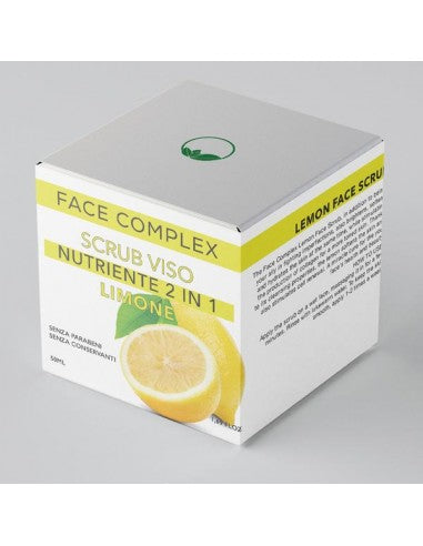 Face Complex Scrub Viso nutriente 2in1 al Limone