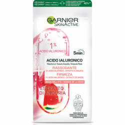 GARNIER SKIN ACTIVE MASCHERA IN TESSUTO AMPOLLA 5 MINUTI ACIDO IALURONICO RASSODANTE ESTRATTO DI ANGURIA