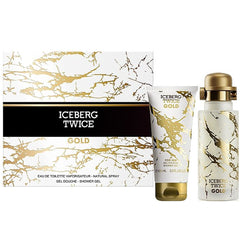 Iceberg Twice Gold Set (EDT 125ml + SG 100ml) for Men