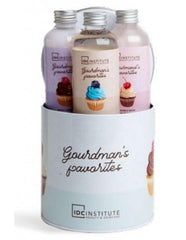 Idc Institute Gourmnd'S Favourities Tin Case Coffret Shower Gel+Bubb Bath+Body Lotion