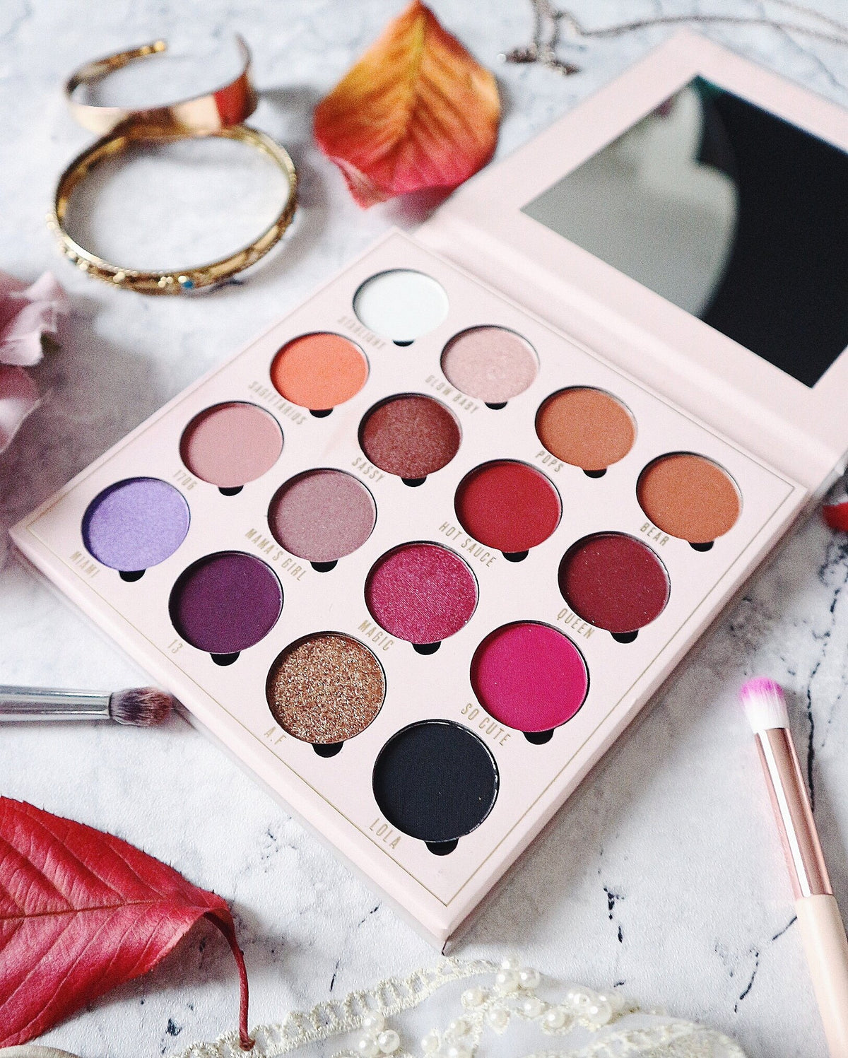 MAKEUP  OBSESSION - BELLE JORDEN PALETTE OMBRETTI