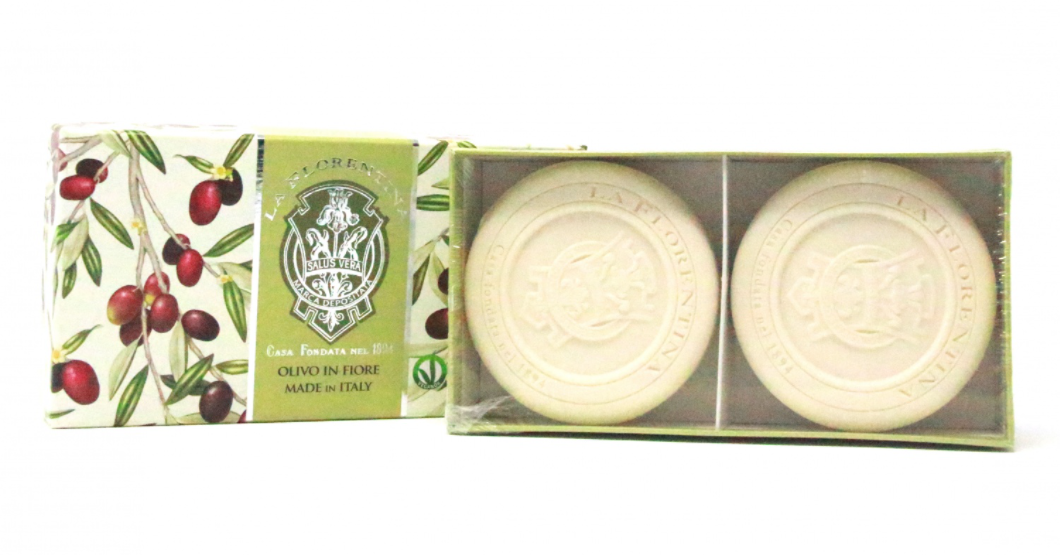 La Florentina Box 2 Saponi all'Olivo in Fiore 2pzx115g