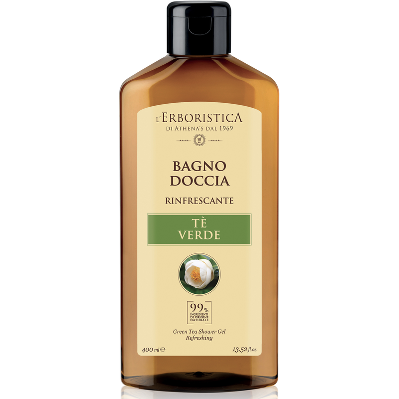 Athena's L'Erboristica Bagno Doccia Rinfrescane Tè Verde 400Ml