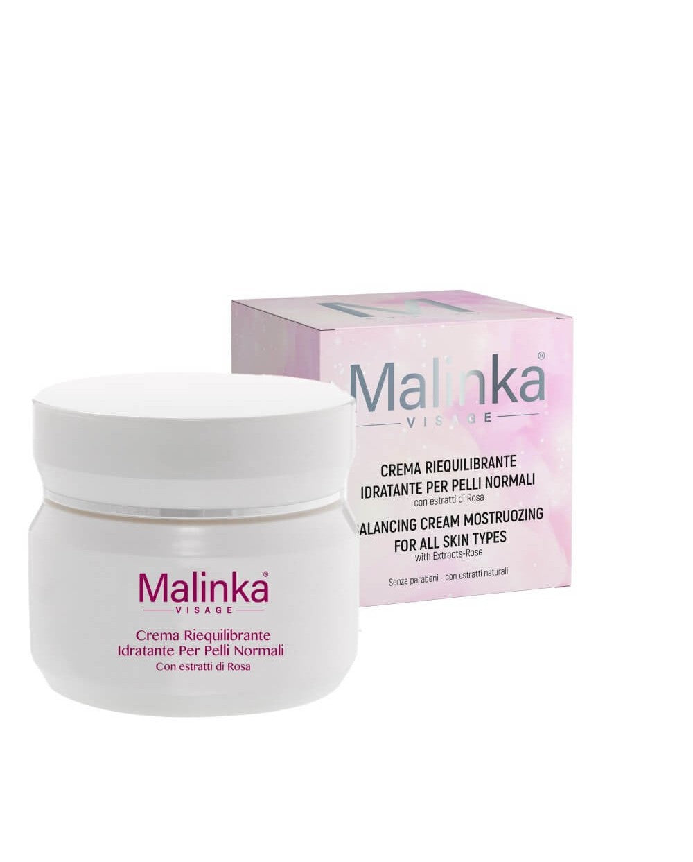 Malinka Crema Reiquilibrante Idratante Per Pelli Normali 50Ml