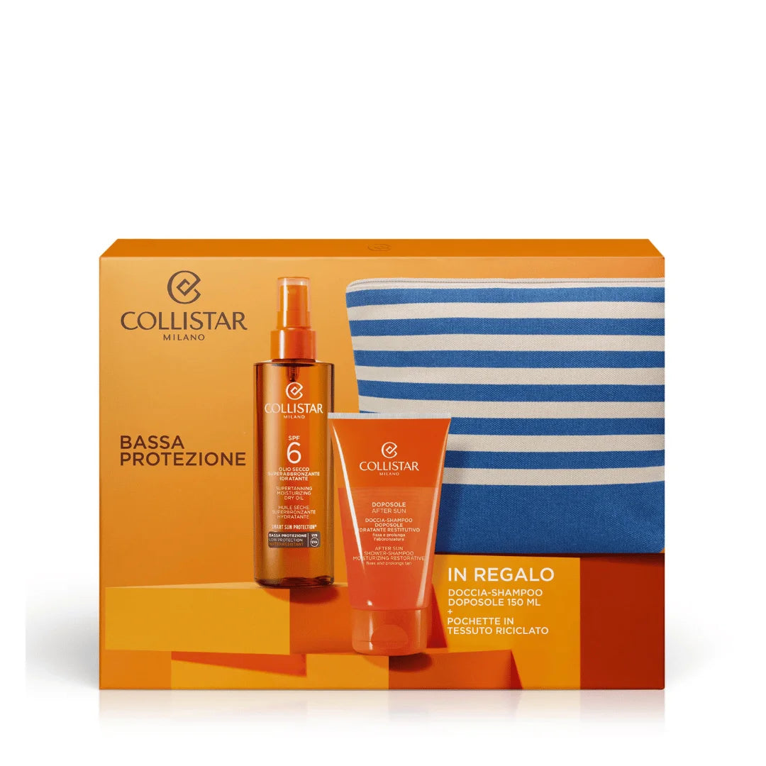 Collistar Olio Secco Superabbronzante Spf 6 Cofanetto