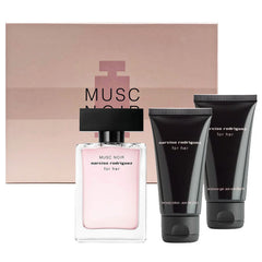 Cofanetto Narciso Rodriguez For Her Musc Noir Eau de Parfum 50 ml EDP + 50 ml body lotion + 50 ml Shower Gel DONNA