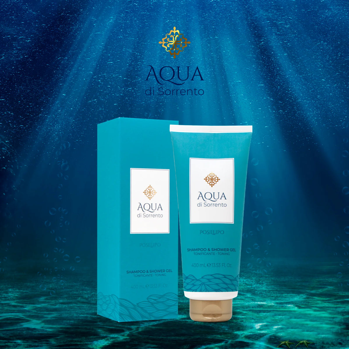 AQUA DI SORRENTO - POSILLIPO - SHAMPOO E SHOWER GEL 400 ML