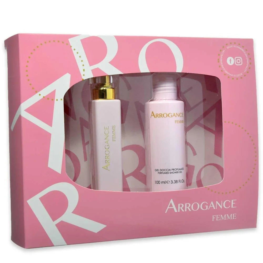 Arrogance Femme Edt 30Ml Vapo + Shower Gel 100 Ml