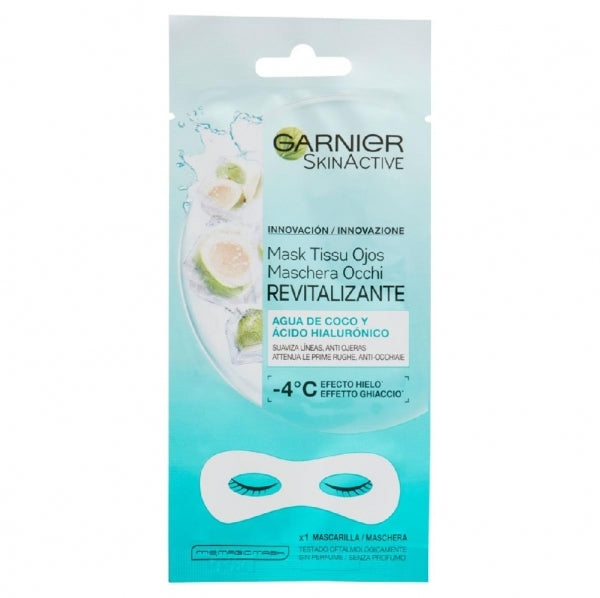 GARNIER SKINCARE MASCHERA OCCHI RIVITALIZZANTE ALL'ACQUA DI COCCO E ACIDO IALURONICO 6G