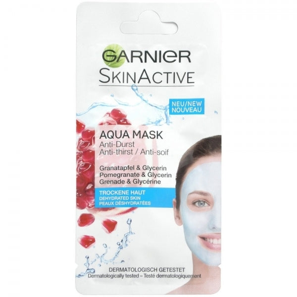 GARNIER AQUA MASK MASCHERA MONODOSE ANTI SETE PELLI DISIDRATATE 8ML