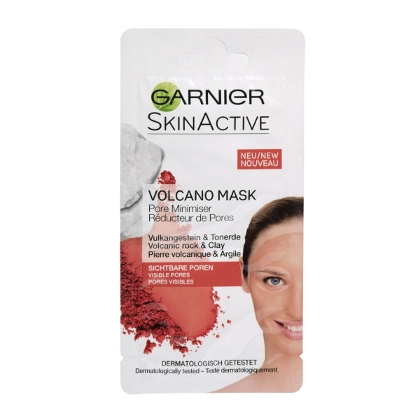 GARNIER MASK VULCANO MASCHERA MONODOSE PER PELLI CON IMPURITA' 2X8ML