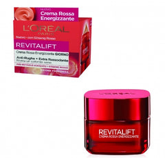 L'OREAL REVITALIFT CREMA ROSSA ENERGIZZANTE GIORNO ANTIRUGHE GINSENG ROSSO 50ML