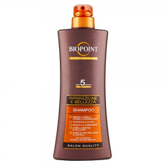 BIOPOINT SHAMPOO RIPARAZIONE E BELLEZZA FORTIFICANTE 5 AZIONI 400ML